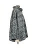 Sunday in Brooklyn 100% Polyester Gray Poncho Size XS - photo 4