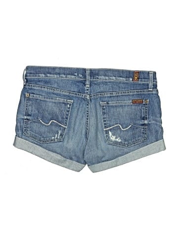 7 For All Mankind Denim Shorts (view 2)