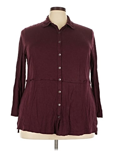 J.Jill 3/4 Sleeve Button-Down Shirt (view 1)