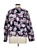 Westbound 100% Rayon Floral Purple Jacket Size XL - photo 2