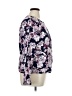 Westbound 100% Rayon Floral Purple Jacket Size XL - photo 4