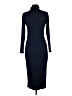 Zara Solid Blue Casual Dress Size M - photo 2