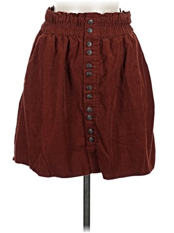 Madewell Baby Corduroy Paperbag Button-Front Mini Skirt (view 1)