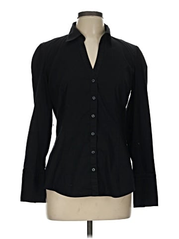 Express Design Studio Long Sleeve Blouse (view 1)