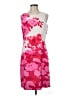 Doncaster Collection Print Pink Cocktail Dress Size 8 - photo 1