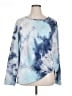 Umgee 100% Cotton Tie-dye Blue Long Sleeve Top Size XL - photo 1