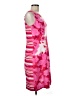 Doncaster Collection Print Pink Cocktail Dress Size 8 - photo 4