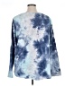 Umgee 100% Cotton Tie-dye Blue Long Sleeve Top Size XL - photo 2