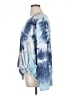 Umgee 100% Cotton Tie-dye Blue Long Sleeve Top Size XL - photo 5