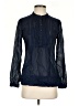 Eddie Bauer 100% Cotton Blue Long Sleeve Blouse Size S - photo 1