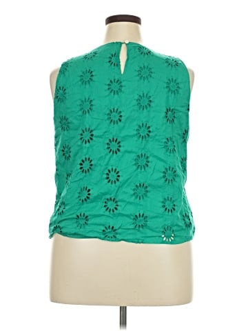 J.Crew Factory Store Sleeveless Blouse (view 2)