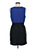 Forever 21 100% Polyester Color Block Blue Casual Dress Size M - photo 2