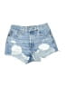 Levi's Blue Denim Shorts Size 28 waist - photo 1