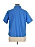 Basic Editions Blue Short Sleeve Button-Down Shirt Size 1X - photo 2