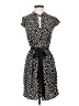 Maeve 100% Polyester Polka Dots Black Casual Dress Size XS - photo 1