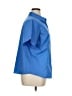 Basic Editions Blue Short Sleeve Button-Down Shirt Size 1X - photo 4