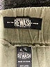 Rewash Solid Green Khaki Shorts Size S - photo 3