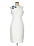 Calvin Klein White Cocktail Dress Size 12 - photo 1