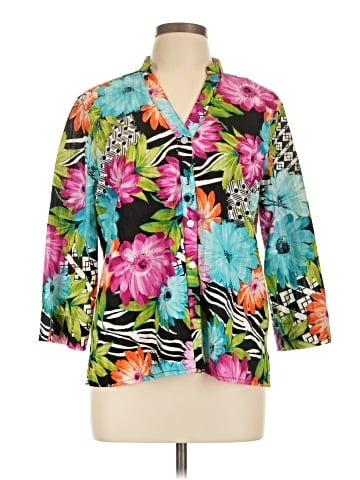 Alfred Dunner 3/4 Sleeve Blouse (view 1)