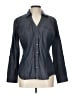 Express Blue Long Sleeve Button-Down Shirt Size L - photo 1