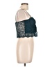 iris 100% Polyester Teal Sleeveless Top Size L - photo 4