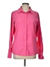 Columbia 100% Polyester Color Block Pink Long Sleeve Blouse Size L (estimated) - photo 1