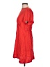 Old Navy 100% Rayon Red Casual Dress Size L - photo 5