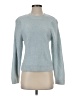 Aqua Solid Blue Pullover Sweater Size S - photo 1