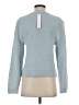 Aqua Solid Blue Pullover Sweater Size S - photo 2