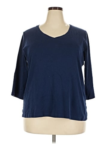 St. John's Bay 3/4 Sleeve T-Shirt (view 1)