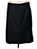 J.Crew 100% Wool Solid Black Wool Skirt Size 12 - photo 1