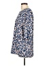 J.Jill Blue 3/4 Sleeve Blouse Size Lg Petite - photo 5