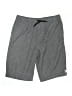 Hurley 100% Polyester Chevron-herringbone Gray Athletic Shorts Size XL - photo 1
