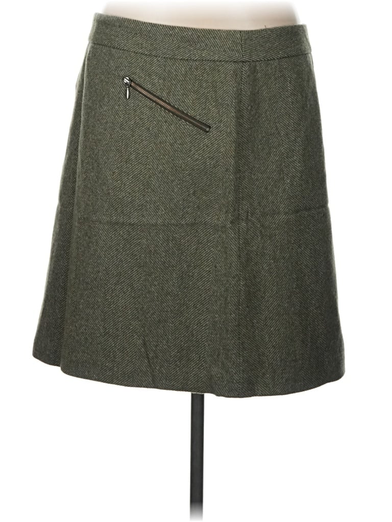 Pre-owned Pendleton Wool Skirt In Green
