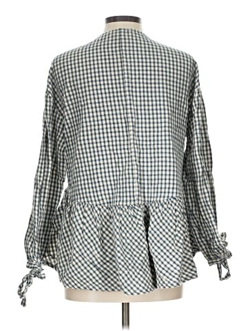 She + Sky 3/4 Sleeve Blouse (view 2)