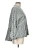 She + Sky 100% Cotton Gray 3/4 Sleeve Blouse Size L - photo 4