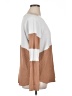 Francesca's Color Block Brown Long Sleeve T-Shirt Size XL - photo 4