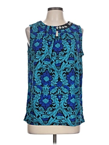 Roz & Ali Sleeveless Blouse (view 1)