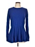 Ann Taylor LOFT Blue Long Sleeve Top Size L - photo 1