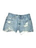 Levi's Blue Denim Shorts Size 26 - photo 1