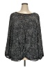 Ann Taylor LOFT 100% Polyester Black Long Sleeve Blouse Size 22 - photo 1