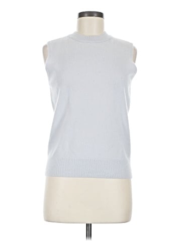Madewell (Re)sponsible Cashmere Crewneck Sweater Vest (view 1)