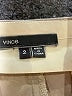 Vince. Solid Tan Khaki Shorts Size 2 - photo 3