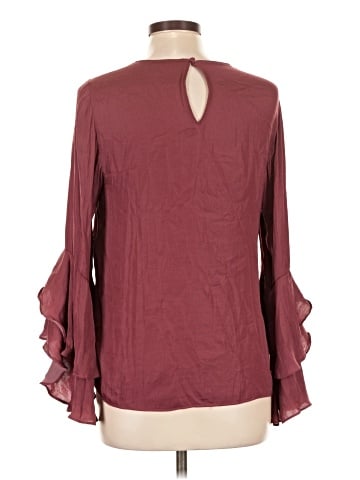 Naked Zebra Long Sleeve Blouse (view 2)