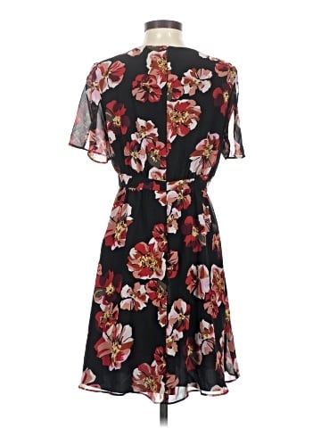 Madewell Tulip-Sleeve Mini Dress in French Rose (view 2)