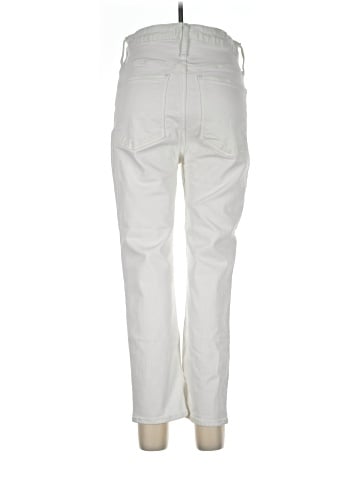 Madewell Classic Straight Jeans in Tile White (view 2)