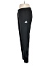 Adidas 100% Polyester Solid Black Track Pants Size M - photo 5