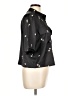 Ann Taylor 100% Polyester Black 3/4 Sleeve Blouse Size L - photo 4