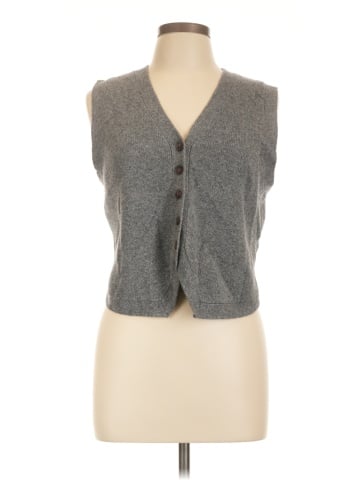 Madewell V-Neck Button-Front Sweater Vest (view 1)