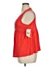 Eyeshadow Orange Sleeveless Blouse Size XL - photo 5